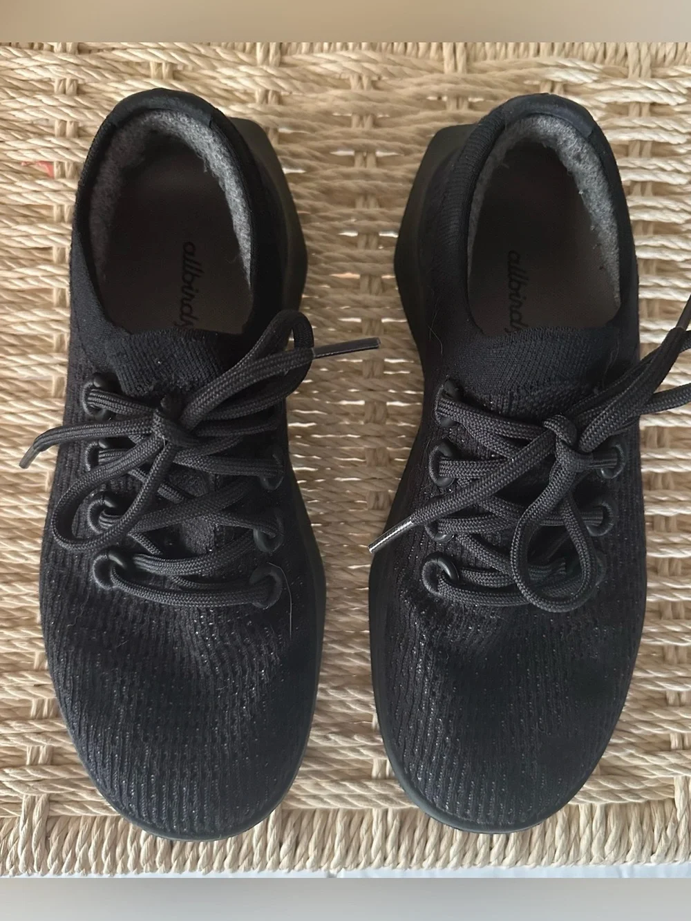 Allbirds Tree Dasher 2 Black Womens Sneaker Tennis Trail Running Shoes